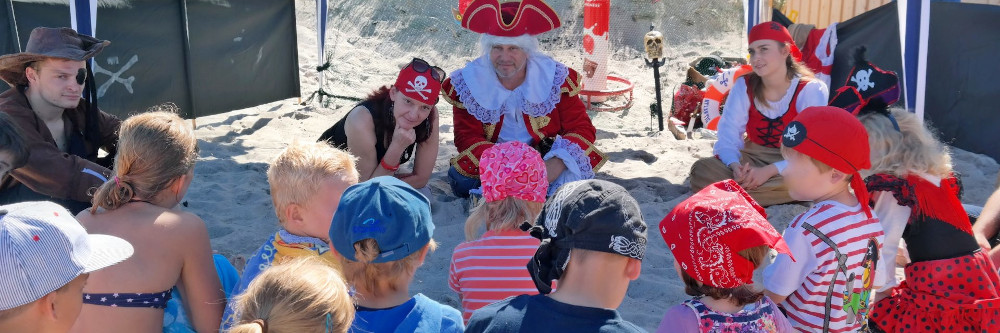 Piratenfest am Strand